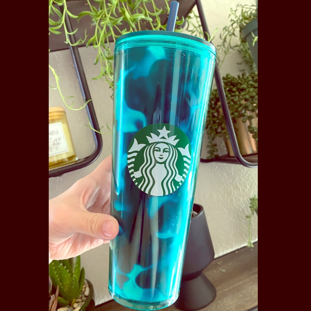 🌟Starbucks Teal Tortoise Summer Tumbler🌟